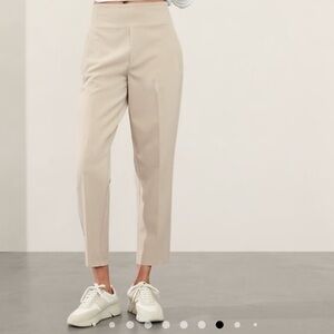 Athleta Endless High Rose Pant size 10 cream